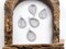 *5* 18x12mm Silver Plated Faceted Clear Glass Teardrop Pendants